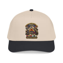 Load image into Gallery viewer, Mid Profile Baseball Cap - Army - 7th Unites States Army - 7 Steps to Hell w Germany Tab - SS w COLD WAR SVC - 3D - Enhanced