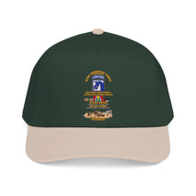 Load image into Gallery viewer, Mid Profile Baseball Cap - XVIII Airborne Corps Desert Storm Ribbons - with Scene - 3D - Transparent