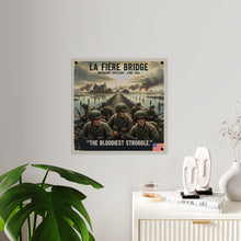 Load image into Gallery viewer, Acrylic Wall Art Panel - 82nd Airborne at the La Fière Bridge