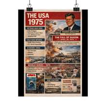 Load image into Gallery viewer, Matte Poster - THE USA - 1975