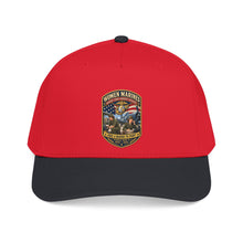 Load image into Gallery viewer, Mid Profile Baseball Cap - Women Marines - Marine Corps Womens Reserve - WWII - 3D - Enhanced