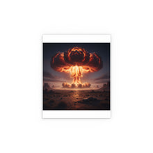 Load image into Gallery viewer, Indoor and Outdoor Silk Posters - Atomic Blast in the desert