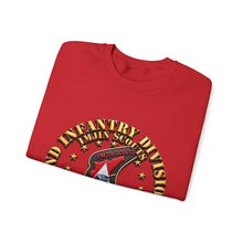 Load image into Gallery viewer, Crewneck Sweatshirt - Army - 2nd Infantry Division - ImJin Scout - DMZ Missions - 3D - Enhanced