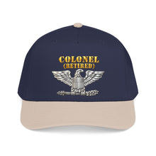 Load image into Gallery viewer, Mid Profile Baseball Cap - Colonel - Retired - 3D - Enhanced