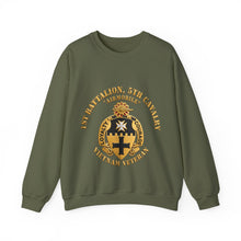 Load image into Gallery viewer, Crewneck Sweatshirt - Army - 1st Bn, 5th Cavalry - Airmobile - Vietnam Veteran 3D X 300