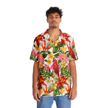 Load image into Gallery viewer, Men's Hawaiian Shirt (AOP) - Tropical Flowers X 300