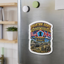 Load image into Gallery viewer, Die-Cut Magnet - Army - Phantom Army - Operation Fortitude - WWII - 1st FUSAG - 3D - Enhanced