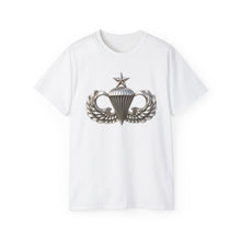 Load image into Gallery viewer, Unisex Ultra Cotton Tee - Army - Senior Airborne Badge - No Txt - 3D X 300
