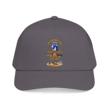 Load image into Gallery viewer, Mid Profile Baseball Cap - XVIII Airborne Corps Desert Storm Ribbons - with Scene - 3D - Transparent