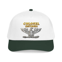 Load image into Gallery viewer, Mid Profile Baseball Cap - Colonel - Retired - 3D - Enhanced