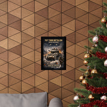 Load image into Gallery viewer, Matte Poster - 761st Tank Battalion in action - Honoring the 761st Tank Battalion