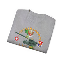 Load image into Gallery viewer, Unisex Ultra Cotton Tee - 6th Bn, 14th Artillery Regiment - w 1st Field Force - M107 - 175mm Gun - Vietnam Vet w VN SVC