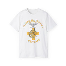 Load image into Gallery viewer, Unisex Ultra Cotton Tee - USPHS - USPHS - Insignia - Captain - Cpt X 300