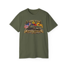 Load image into Gallery viewer, Unisex Ultra Cotton Tee - 4th Armored Division - M60A1 Tank - Breakthrough Division