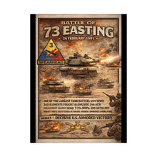 Load image into Gallery viewer, Matte Poster - Battle of 73 Easting - 3rd Armored Division