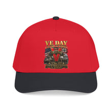 Load image into Gallery viewer, Mid Profile Baseball Cap - Army - VE Day - Victory in Europe Day - End of WWII - 3D - Enhanced