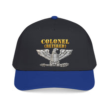 Load image into Gallery viewer, Mid Profile Baseball Cap - Colonel - Retired - 3D - Enhanced