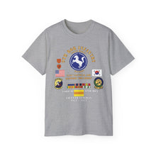 Load image into Gallery viewer, Unisex Tee, Military T-Shirt, Military Veteran Gift, Patriotic Shirt, Army Apparel - USAF - 21st Tactical Air Support Squadron - 9th Infantry Division - ROK w VN SVC - V3 - Personal - V1 X 300