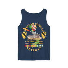 Load image into Gallery viewer, Tank Top - Army - Charlie Battery.2nd Battalion,17th Field Artillery - w 1st Cavalry Div - M110 8in SP - Vietnam Vet w VN SVC X 300