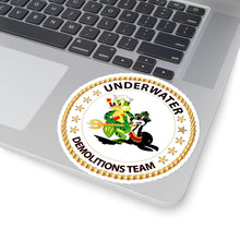 Load image into Gallery viewer, Kiss-Cut Stickers - Navy - SOF - Underwater Demolitions Team