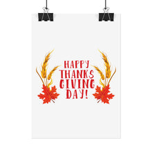 Load image into Gallery viewer, Rolled Poster - Happy Thanksgiving Day