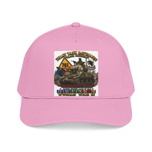 Load image into Gallery viewer, Mid Profile Baseball Cap - Army - 761st Tank Battalion - Black Panthers - w Tank w - KITT SSI WWII EU SVC - 3D - Enhanced