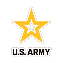 Load image into Gallery viewer, Kiss-Cut Stickers - Army Star W Us Army