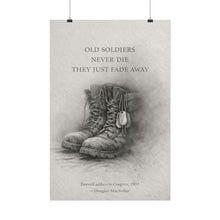 Load image into Gallery viewer, Posters - Old Soldiers Never Die