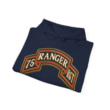 Load image into Gallery viewer, Hoodie – Army - 75th Ranger Regiment - Ranger Scroll - 3D - Enhanced