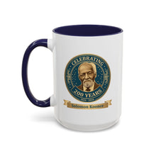 Load image into Gallery viewer, Accent Coffee Mug — "Celebrating 200 Years" Solomon Koonce Portrait (11/15 oz)