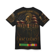 Load image into Gallery viewer, Womens Army Corps (WAC) - Vietnam Era Service Tribute Tee — "The Vietnam Era Generation"