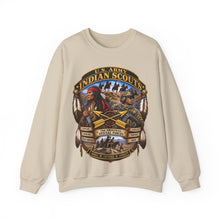 Load image into Gallery viewer, Crewneck Sweatshirt - United States Indian Scouts (USS) - Original Special Forces - 3D - Enhanced