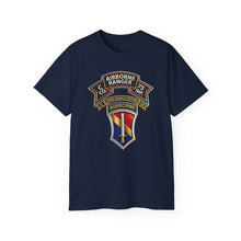 Load image into Gallery viewer, Unisex Ultra Cotton Tee - SSI - Vietnam - C Co 75th Ranger - 1st FF - E-20 Inf - 3D X 300