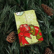 Load image into Gallery viewer, Gift Wrap Papers - Retro Christmas Seamless Pattern