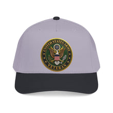 Load image into Gallery viewer, Mid Profile Baseball Cap - Army - US Army Veteran - 3D - Enhanced