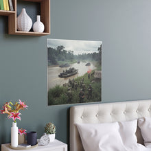 Load image into Gallery viewer, Indoor and Outdoor Silk Posters - MRF - 9th Infantry in the Mekong - Vietnam