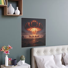 Load image into Gallery viewer, Indoor and Outdoor Silk Posters - Atomic Blast in the desert
