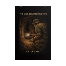 Load image into Gallery viewer, Posters - Into the darkness of Cu Chi - The war beneath the war - Back