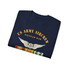 Load image into Gallery viewer, Unisex Ultra Cotton Tee - Army - US Army AirCrew - Air Crew Badge - Vietnam - Combat Veteran VN SVC X 300