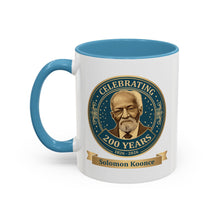 Load image into Gallery viewer, Accent Coffee Mug — "Celebrating 200 Years" Solomon Koonce Portrait (11/15 oz)
