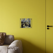 Load image into Gallery viewer, Acrylic Wall Art Panel - 101st Airborne Division fighting the German Army at the Battle of Bastogne