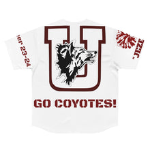 Load image into Gallery viewer, Men's Baseball Jersey - Morales Junior High - Cheer - White