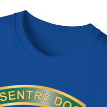 Load image into Gallery viewer, Unisex Ultra Cotton Tee - Army - Sentry Dog - 212th Military Police Company w Br - Ribbon Vietnam War Veteran w VN SVC X 300