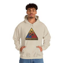 Load image into Gallery viewer, Hoodie – SSI - 761st Tank Battalion SSI w Name Tape - 3D Enhanced