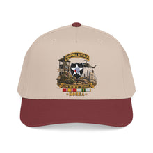 Load image into Gallery viewer, Mid Profile Baseball Cap - Army - 2nd Infantry Division w Br - Ribbon COLD WAR Vet Tab - Korea - 3D - Enhanced