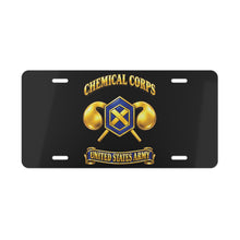 Load image into Gallery viewer, License Plate - Army - Chemical Corps - 3D - Enhanced