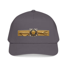 Load image into Gallery viewer, Mid Profile Baseball Cap - USCG - Marine Safety - Auxiliary wo txt - 3D - Enhanced