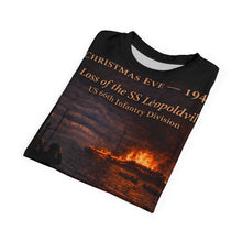 Load image into Gallery viewer, 66th Infantry Division "Black Panther" Tribute Tee — Rescue at Sea - Staff Sgt. Bernard Goldberg