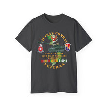 Load image into Gallery viewer, Unisex Ultra Cotton Tee - 6th Bn, 14th Artillery Regiment - w 1st Field Force - M107 - 175mm Gun - Vietnam Vet w VN SVC