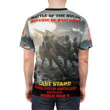 Load image into Gallery viewer, AOP - 333rd Artillery Bn WWII - Last Stand - Defense of Bastogne - Cut & Sew Tee